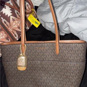 Michael Kors Signature Brown Tote